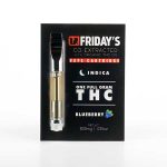 Fridays CO2 Extracted Organic THC Oil Indica Blueberry by Rose City Confections