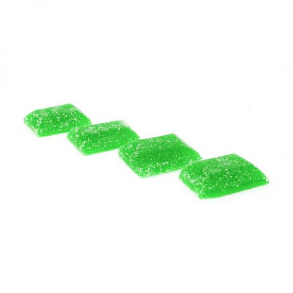 Not Your Grannys Sour Green Apple CBD Gummy Candy by Rose City Confections
