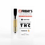Fridays CO2 Extracted Organic THC Oil Sativa Tangie by Rose City Confections
