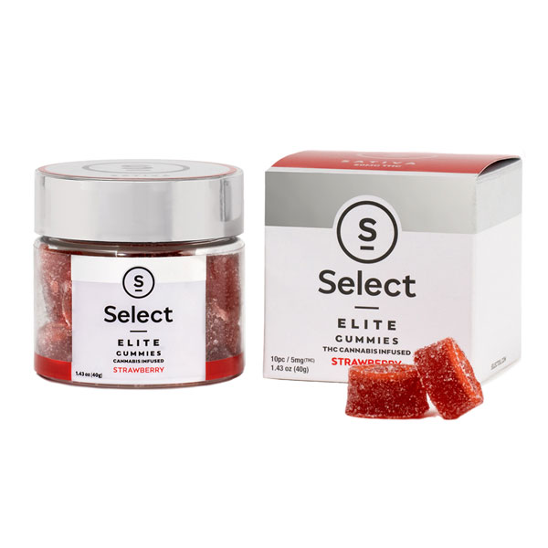 CURA Select Strawberry THC Gummy